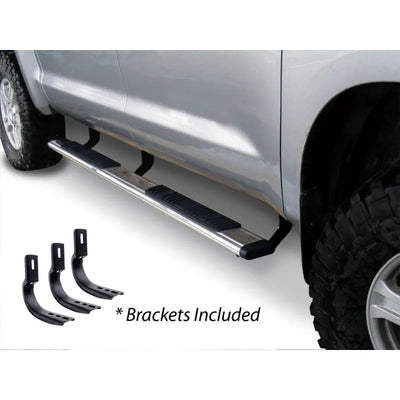 Go Rhino polished side steps