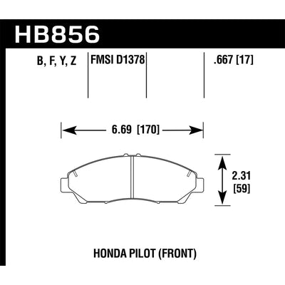 Hawk Performance auto part