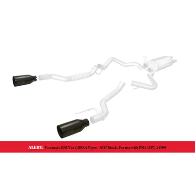 CORSA Performance black auto part