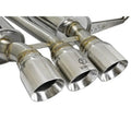 aFe cat-back exhaust close-up