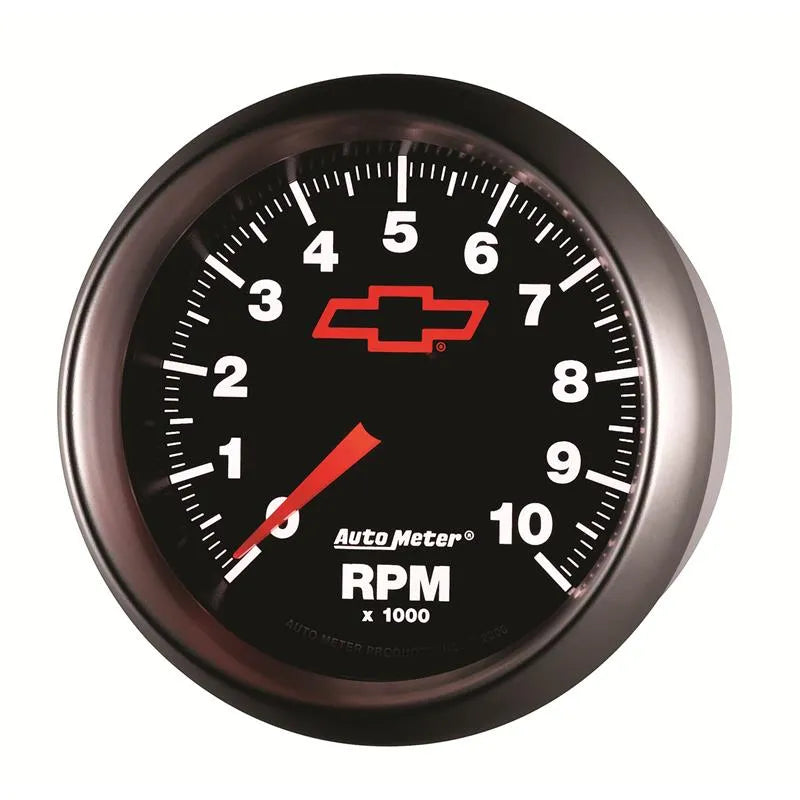 AutoMeter black gauge