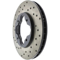 Stoptech auto part installed view