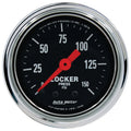 AutoMeter chrome gauge