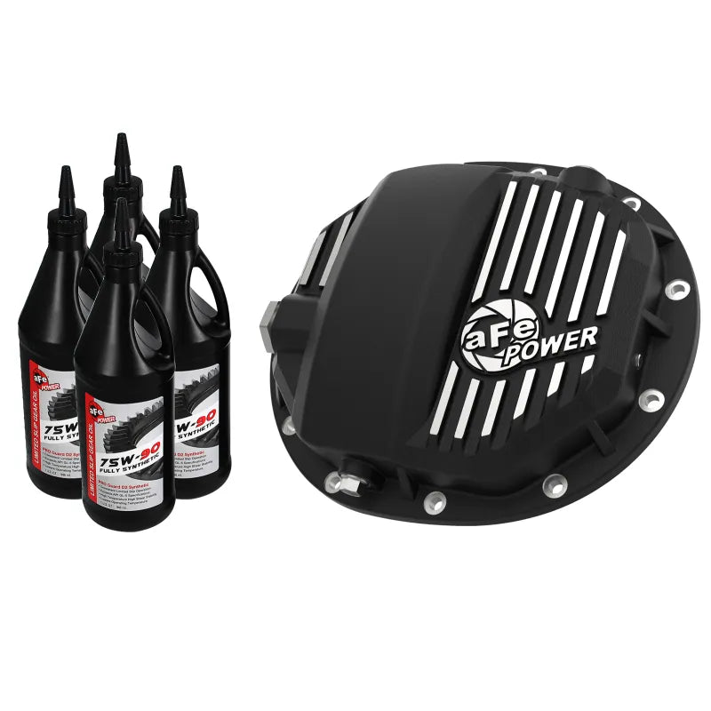 aFe black differential cover