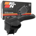 K&N Engineering intake system close-up