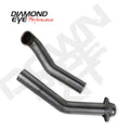 Diamond Eye Performance downpipe close-up