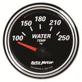 AutoMeter black gauge