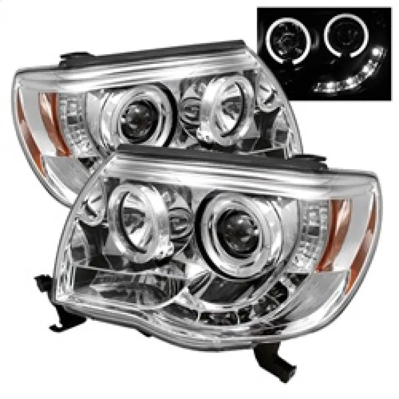 SPYDER chrome headlights