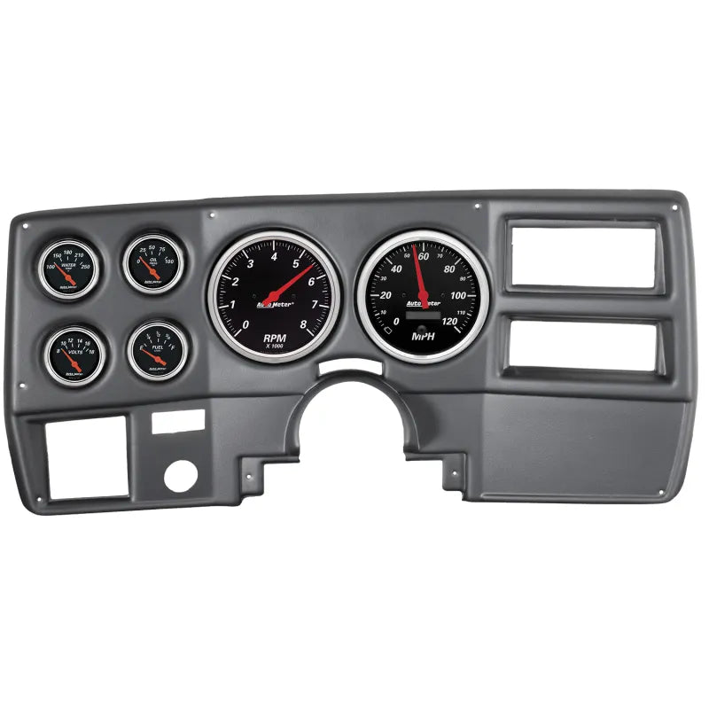 AutoMeter black auto part