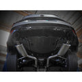 aFe axle-back exhaust close-up