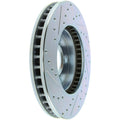 Stoptech auto part close-up