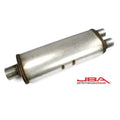 JBA Performance Exhaust red muffler