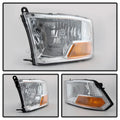SPYDER headlights close-up