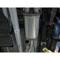 aFe cat-back exhaust detail