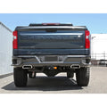 aFe cat-back exhaust close-up