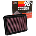 K&N Engineering air filter installed view