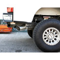 aFe cat-back exhaust close-up
