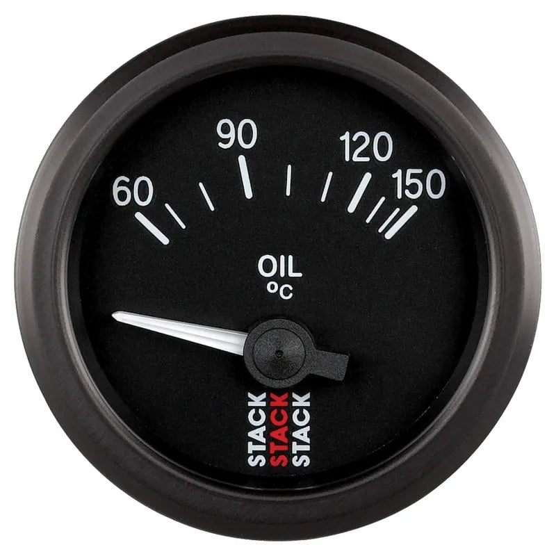 AutoMeter black gauge