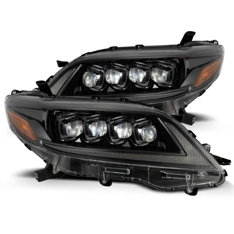AlphaRex black headlights