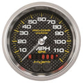 AutoMeter gauge close-up