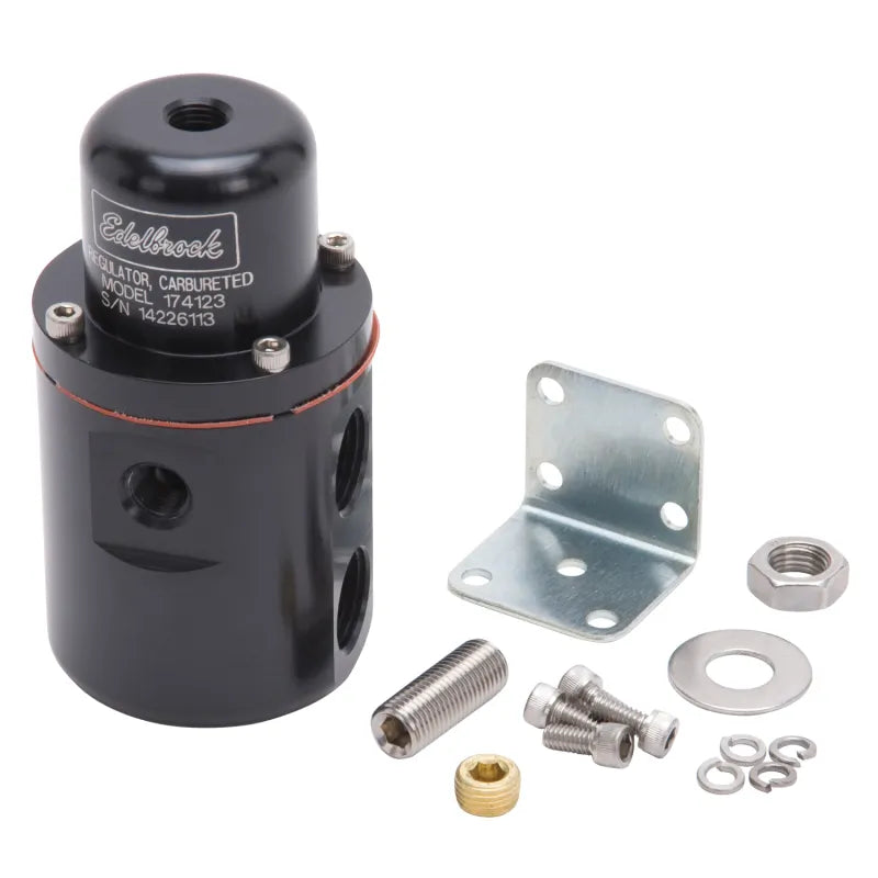 Edelbrock black auto part