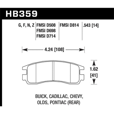 Hawk Performance auto part