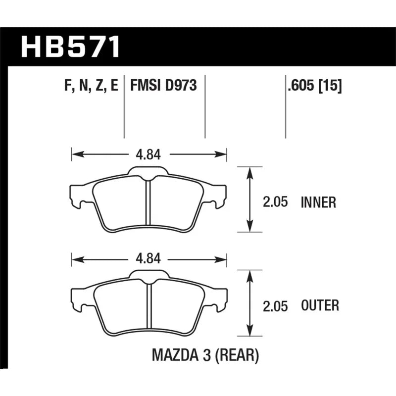 Hawk Performance auto part