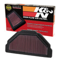 K&N Engineering air filter installed view