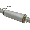 aFe cat-back exhaust detail
