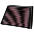 K&N Engineering air filter installed view