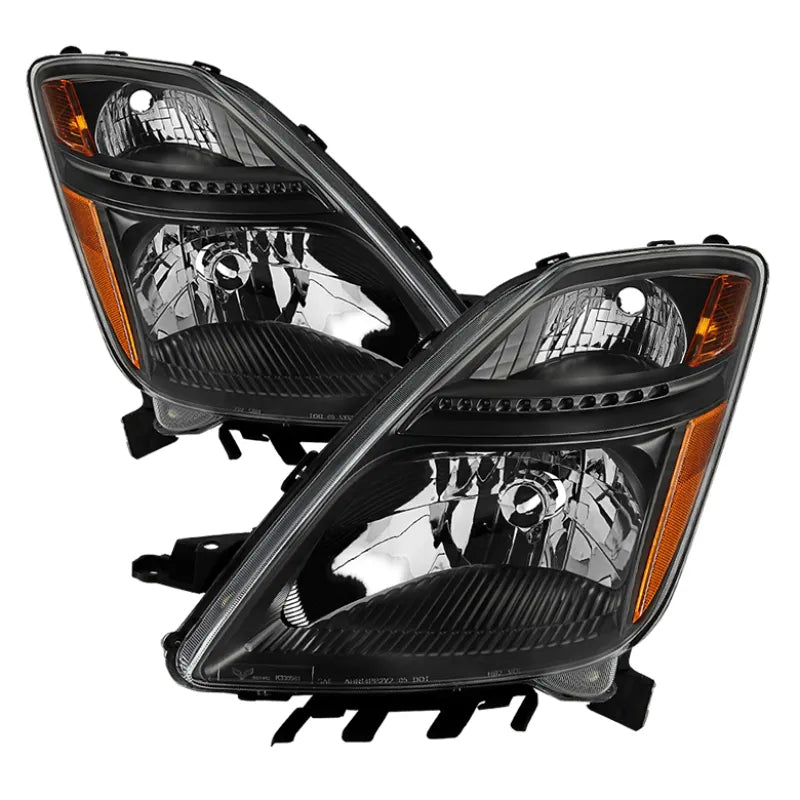 SPYDER black headlights