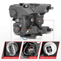 ANZO black headlights