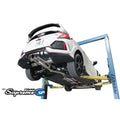 Greddy exhaust installed view