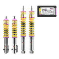 KW coilovers close-up