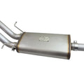 aFe cat-back exhaust installed view