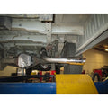 aFe cat-back exhaust installed view