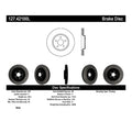 Stoptech auto part detail