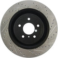 Stoptech auto part close-up