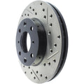 Stoptech auto part close-up
