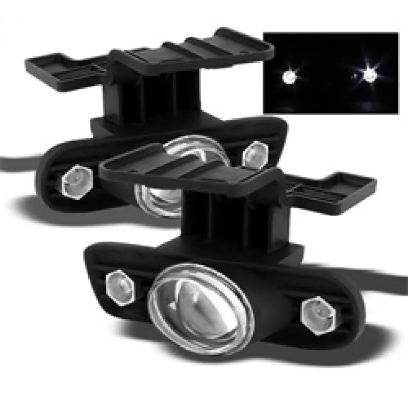 SPYDER silver fog light kit