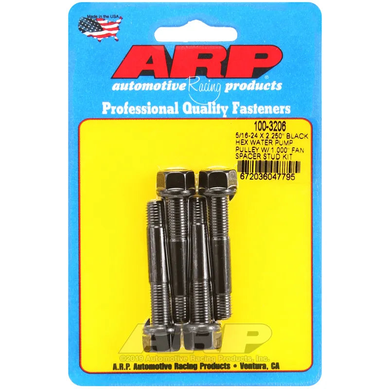 ARP black spacers