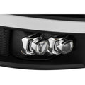AlphaRex headlights close-up