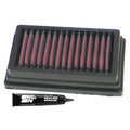 K&N Engineering air filter detail