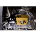 Mishimoto oil cooler installed view