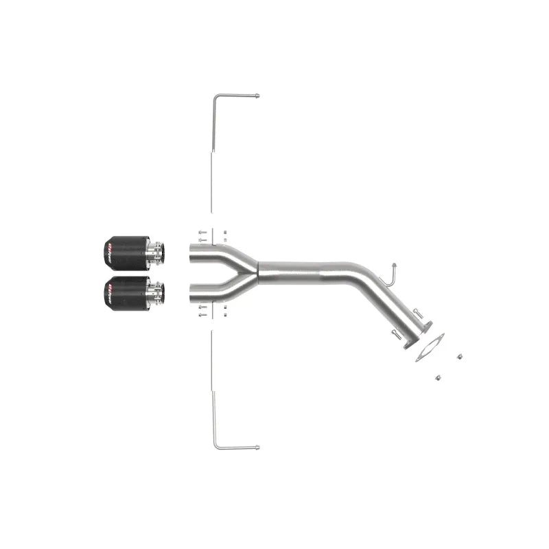 aFe carbon axle-back exhaust