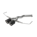 aFe axle-back exhaust close-up