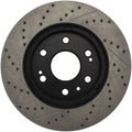 Stoptech auto part close-up