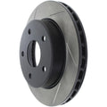 Stoptech auto part installed view