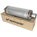 aFe muffler installed view