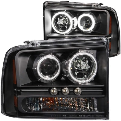 ANZO black headlights